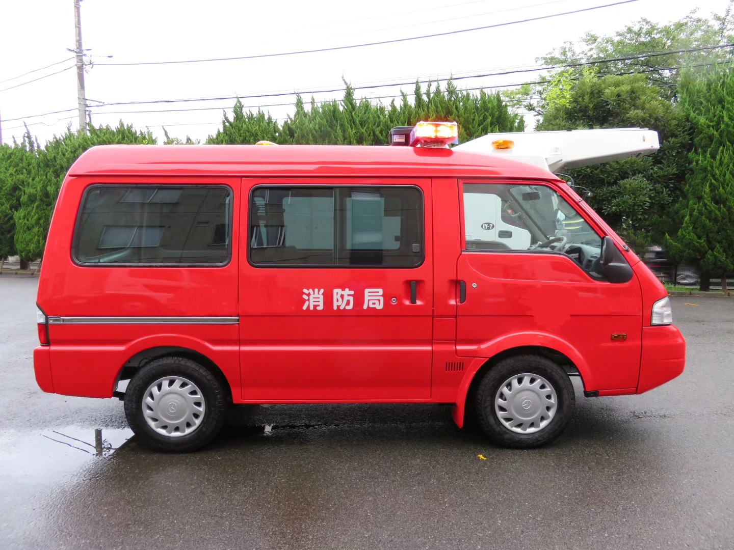 消防広報車